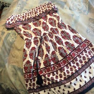 Strapless summer dress /romper